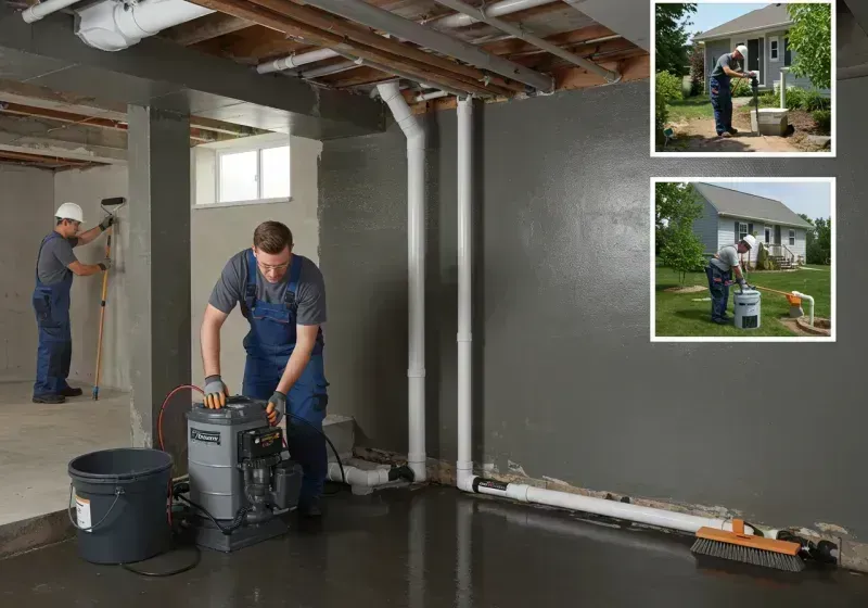 Basement Waterproofing and Flood Prevention process in Elwood, IN